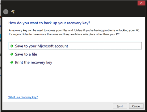 Save to your Microsoft account